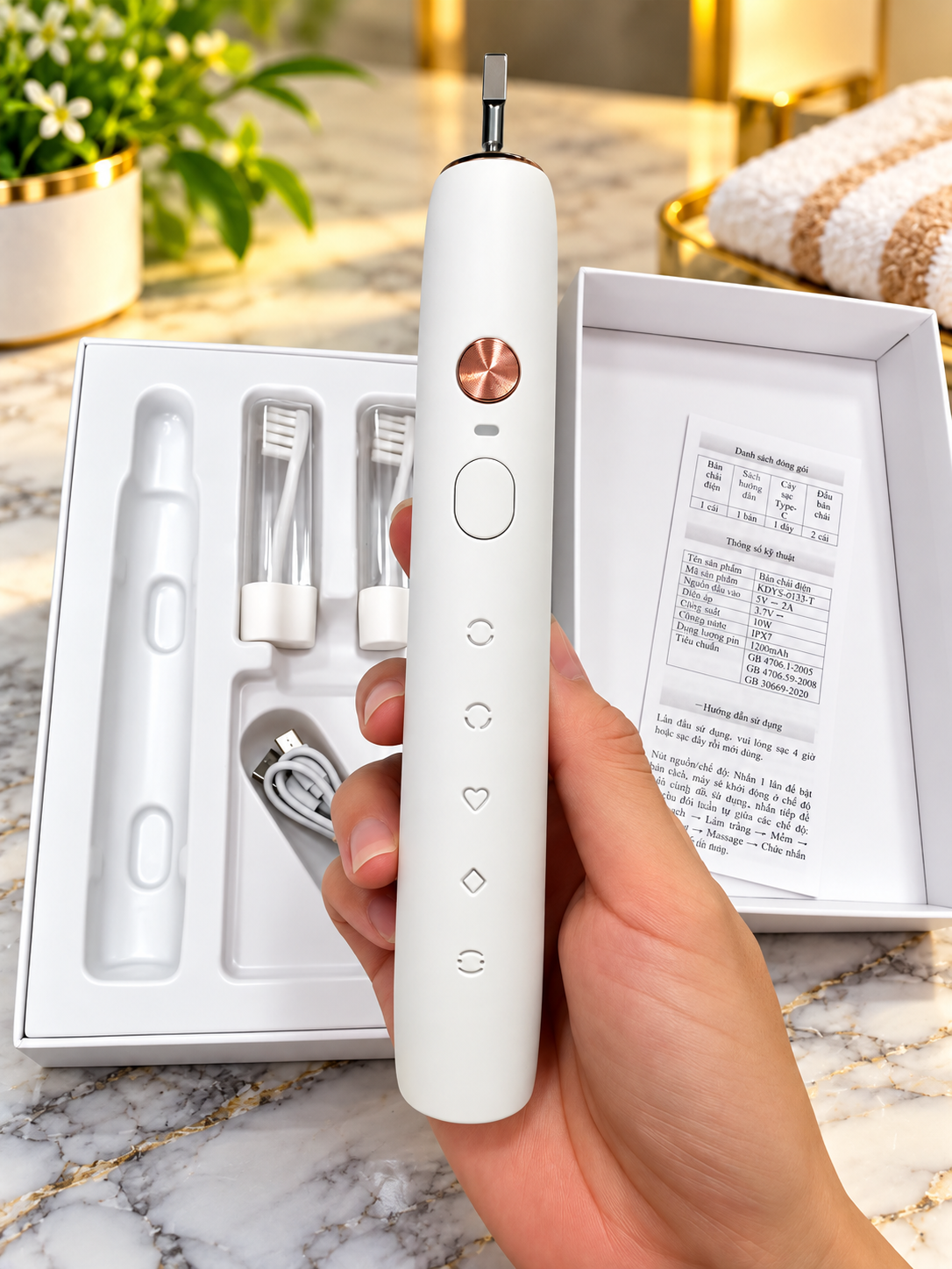 3,000 units of original imported Vietnamese electric toothbrushes have arrived in stock. Interested parties, please get in touch.
